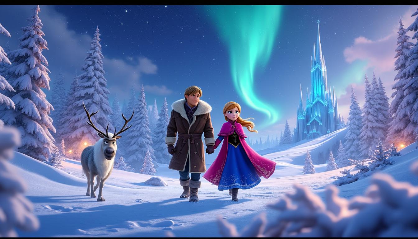 regardez la reine des neiges en streaming et partagez la magie de ce film culte en famille. profitez d’une aventure enneigée, pleine de chansons inoubliables et d’émotions, accessible facilement en ligne.