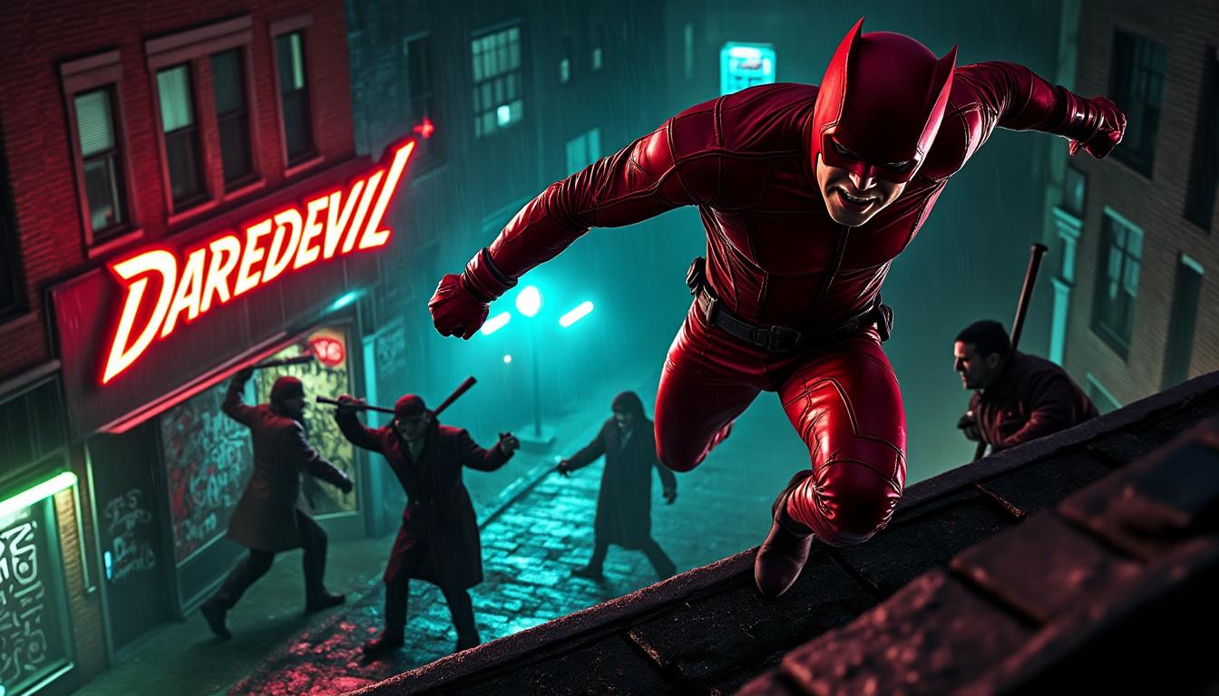 découvrez pourquoi regarder daredevil en streaming est essentiel pour tous les fans de super-héros, grâce à son action captivante, ses personnages complexes et son univers sombre unique.