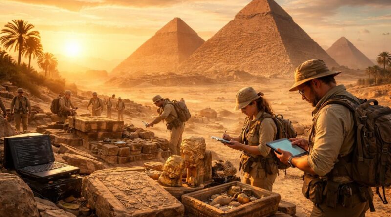 découvrez les secrets fascinants des pyramides à travers un documentaire captivant qui explore les mystères anciens de ces monuments emblématiques.