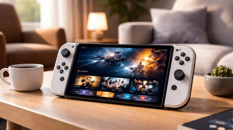 découvrez netflix sur la nintendo switch oled pour une expérience de streaming immersive et améliorée grâce à son écran vibrant et ses fonctionnalités optimisées.