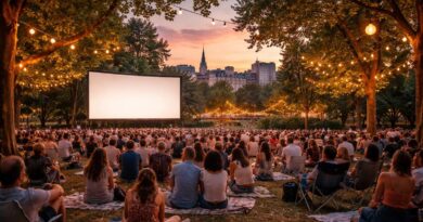 découvrez la magie du cinéma en plein air à nantes, une tradition estivale conviviale à ne pas manquer. profitez des séances sous les étoiles dans une ambiance chaleureuse et festive.