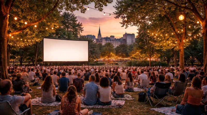 découvrez la magie du cinéma en plein air à nantes, une tradition estivale conviviale à ne pas manquer. profitez des séances sous les étoiles dans une ambiance chaleureuse et festive.