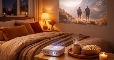 découvrez le mini vidéoprojecteur acer, l’outil idéal pour créer un setup confortable et immersif pour vos soirées séries au lit. astuces et idées pour un visionnage optimal.