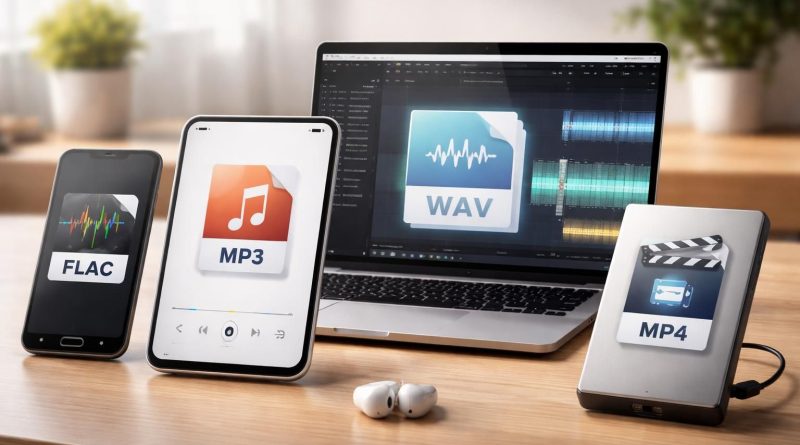 découvrez les 4 formats de fichiers audio et vidéo parfaits pour la musique et le podcasting, optimisés pour une qualité et une compatibilité maximales.