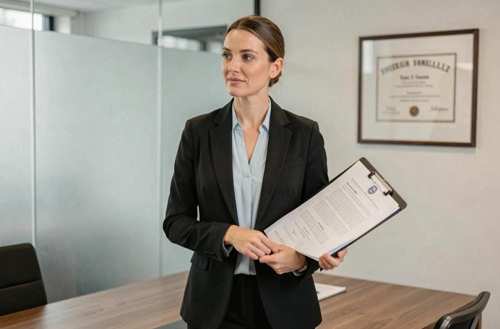 Maître Marie-Céline Reibel, avocate spécialisée en droit de la famille au barreau de Mulhouse